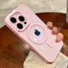 Модный акриловый прозрачный магнитный чехол для телефона для iPhone 15 14 Plus 13 12 11 Pro Max, противоударный для Magsafe, чехол для беспроводной зарядки