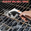Electric Grill Brush Grill Cleaner Automatic Steam Grill Brush Rotating Brush Cleaner with Stainless Steel Bristles