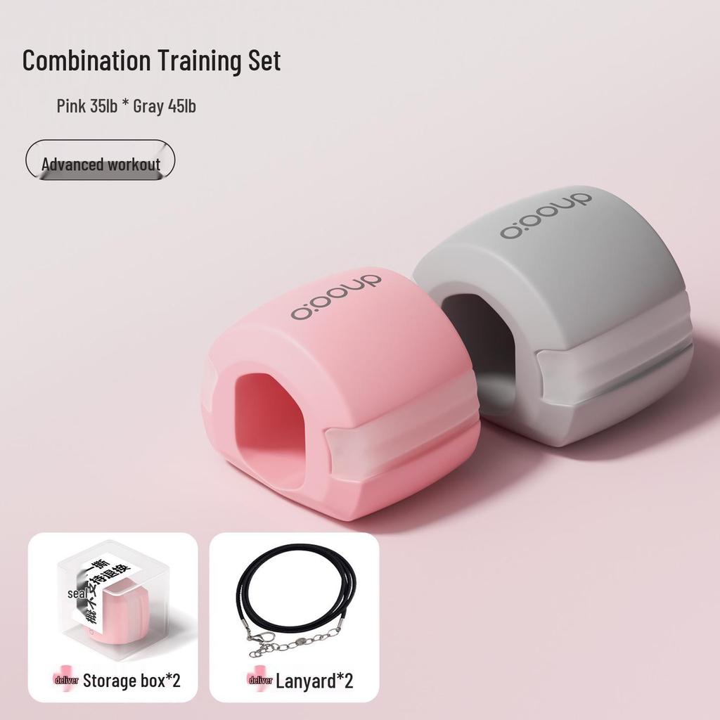 Silicone Jaw Exerciser & Face Shaping Muscle Trainer