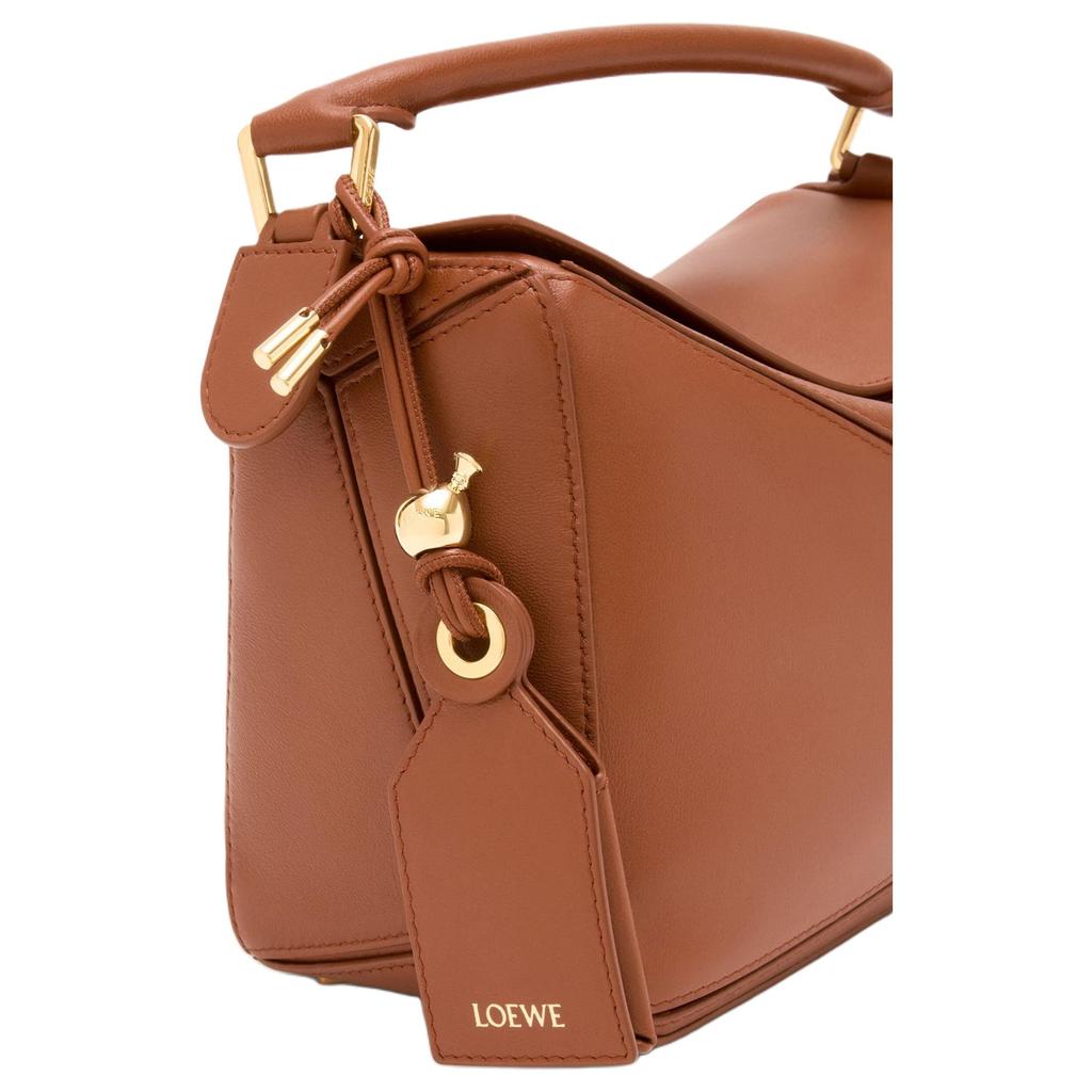 LOEWE Puzzle Sheepskin Shoulder Bag, Crossbody Bag, Handbag Small Women's Brown A510PLSX01-3565