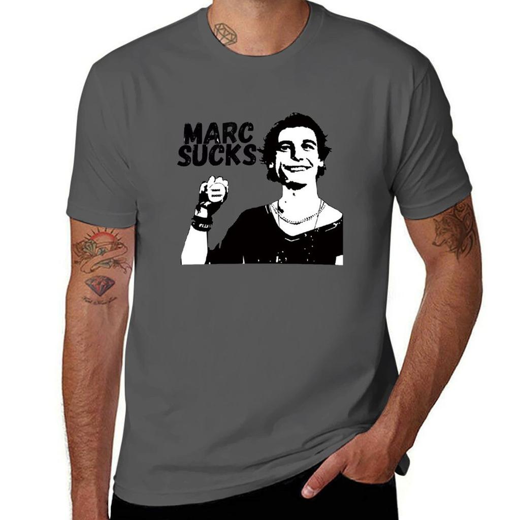 Empire Records Marc Sucks T-Shirt T Shirts for Man Slim Fit Man T Shirt Heavy Cotton T-Shirt