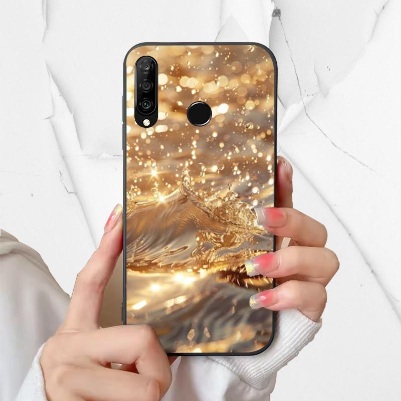 Чехол для телефона Huawei P30 Lite Силиконовый чехол MAR-LX1A Модный Расписной Ударопрочный Мягкий Fundas Для Huawei Nova 4e Чехол P30Lite