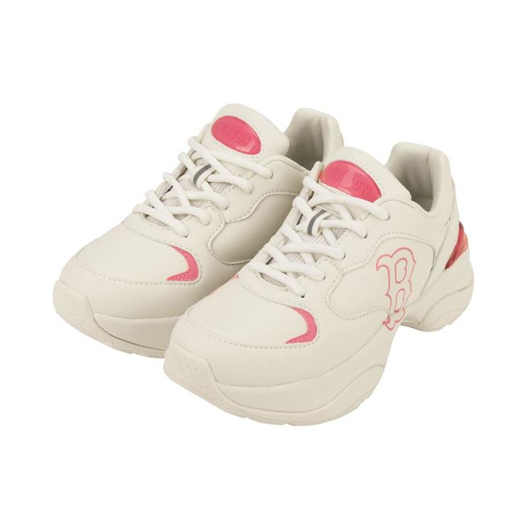 MLB Большой Шар Хрустящее Печенье Синтетическая Кожа Винтажные Нескользящие Износостойкие Низкие Массивные Кроссовки Унисекс 32SHCC111-43P