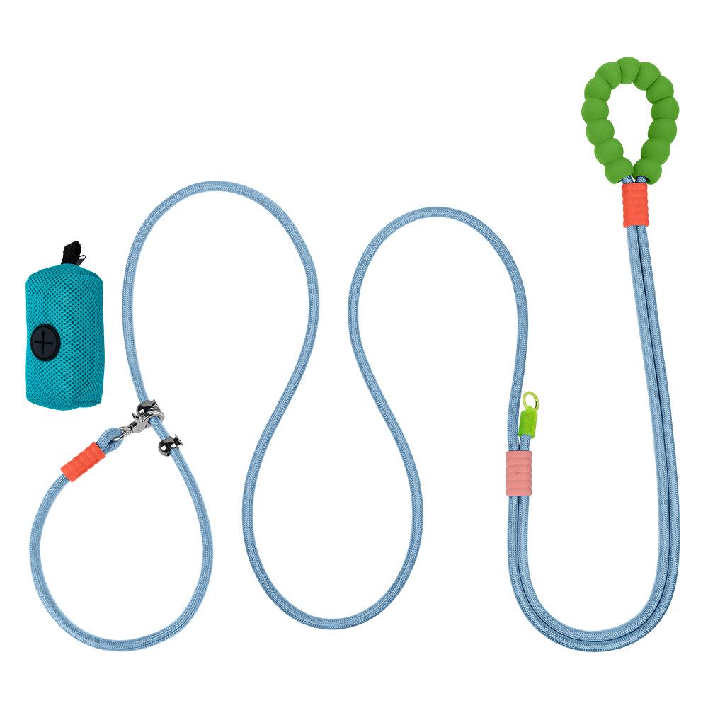 Professional Dog Training & Competition Cross-Body Leash - Explosion-Proof, Adjustable Waist-Belt Design