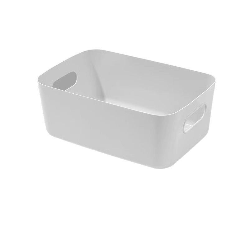Desktop Storage Box: Rectangular Organizer for Cosmetics, Snacks, and Sundries