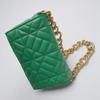Сумка Z's 2024 Diamond Quilted Chain – стильная вышитая сумка через плечо