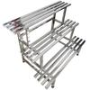 Hualongdun 3-Tier Ladder Stainless Steel Plant Stand