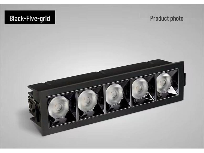 LED Strip Lights for Ceiling: Embedded Grille Spotlights for Hallway, Corridor, and Living Room