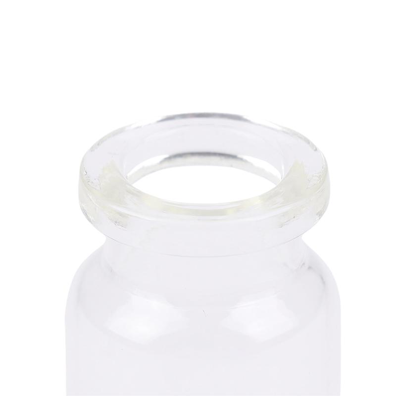 10 Pack 5/10/20Ml Sealed Sample Vials Transparent Glass Vials With Self Healing Injection Port