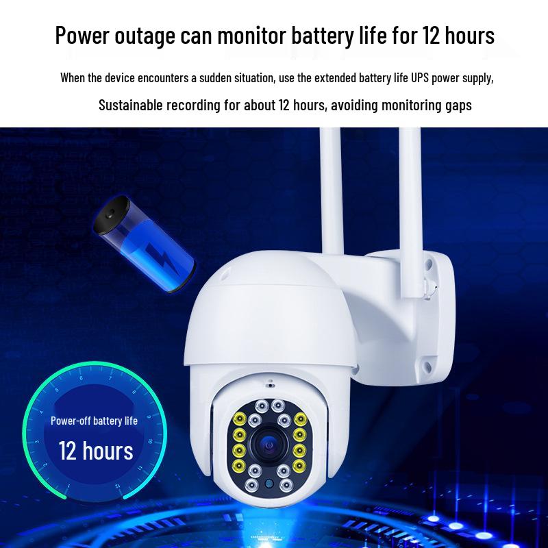 Двухдиапазонная PTZ-камера YOOSEE 5G с автоматическим отслеживанием человека и без Wi-Fi - Надежное решение для наружного наблюдения