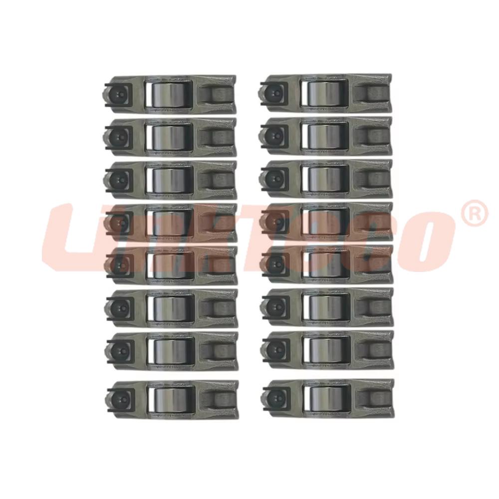 16pcs Engine Parts Rocker Arms Set Fit 2.8 T L L4 ENS For 07-18 Jeep Liberty Wrangler JK KK Dodge Nitro KA 2.8L