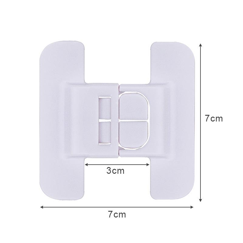 Kids Security Protection Refrigerator Lock Home Furniture Cabinet Door Safety Locks Anti-Open Water Dispenser Locker Buckle 2Pcs