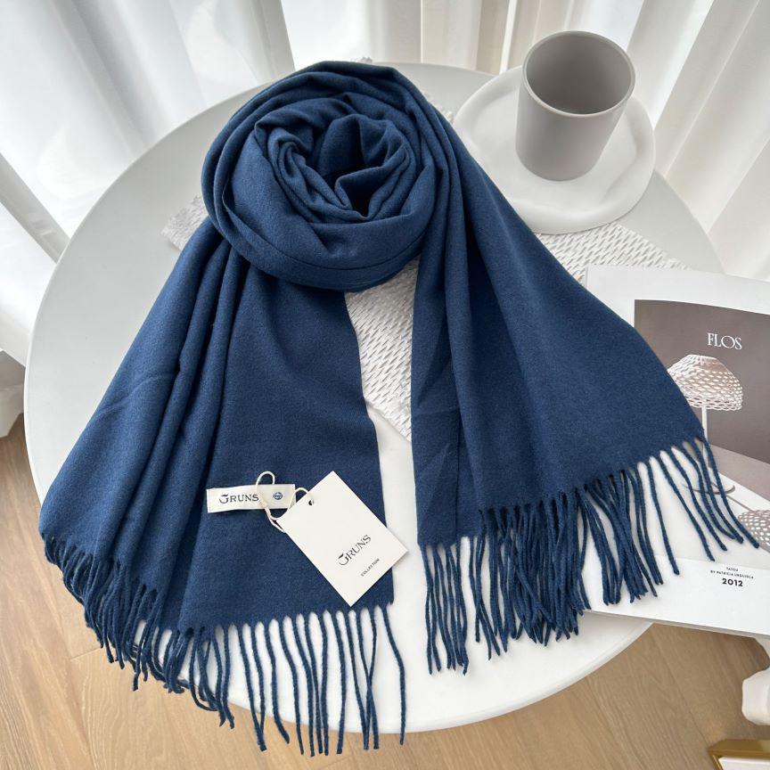 Women's Luxurious Cashmere Scarf Shawl - 250g, Perfect for Autumn & Winter