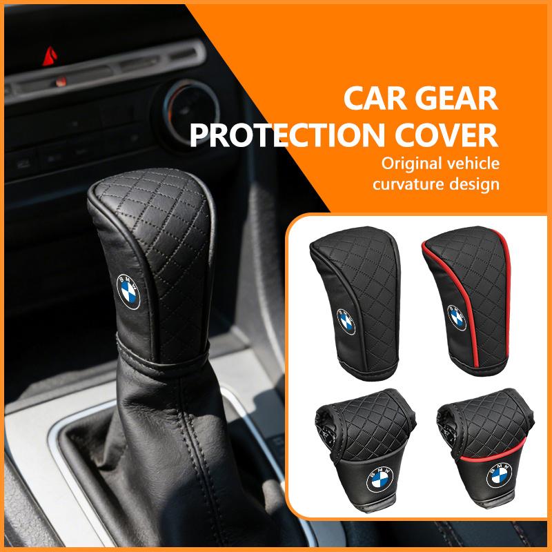 Car Manual Gear Shift Knob Leather Cover Scratch-Resistant Sleeve For BMW Performance M E87 E30 E46 E28 F35 G20 E93 F20 X3 X ADMVN1