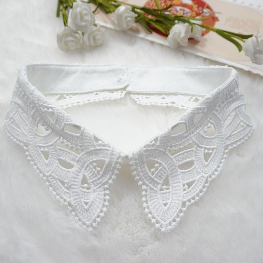 Lace Floral False Collar Black Decoration Collar Fashion Clothes Trim