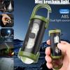 Mini Newest COB Ultra Bright Flashlight Rechargeable LED Keychain Hanging Portable Light Waterproof Keyring Camping Pocket Lamp