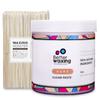 Barrel Waxing Sugaring Hard Wax for Short and Coarse Hair 950g + Waxing Monster Spatula L 100 Pieces, 1 Piece