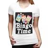Funny Bingo Game TShirt for Women Round Neck Streetwear T Shirts Womens Tees Short Summer Clothes Tops