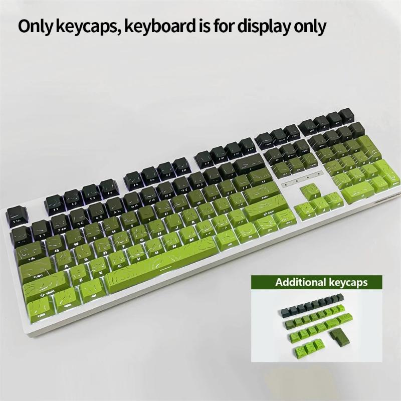 Xiaomi 2025 Super Contour PBT Колпачки Клавиш Боковая Свечение Механическая Клавиатура Оригинальная Заводская Высота для 61/68/75/84/87 Клавиш Игровая Клавиатура