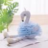 1pc 45cm Swan Plush Toys Cute Flamingo Doll Stuffed Soft Animal Doll Ballet Swan With Crown Baby Kids Appease Toy Gift For Girl 