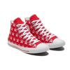 Converse Chuck Taylor All Star Canvas Полностью Принт Звезды Высокие Кеды для Скейтбординга Унисекс Кроссовки Белый Красный 168807C