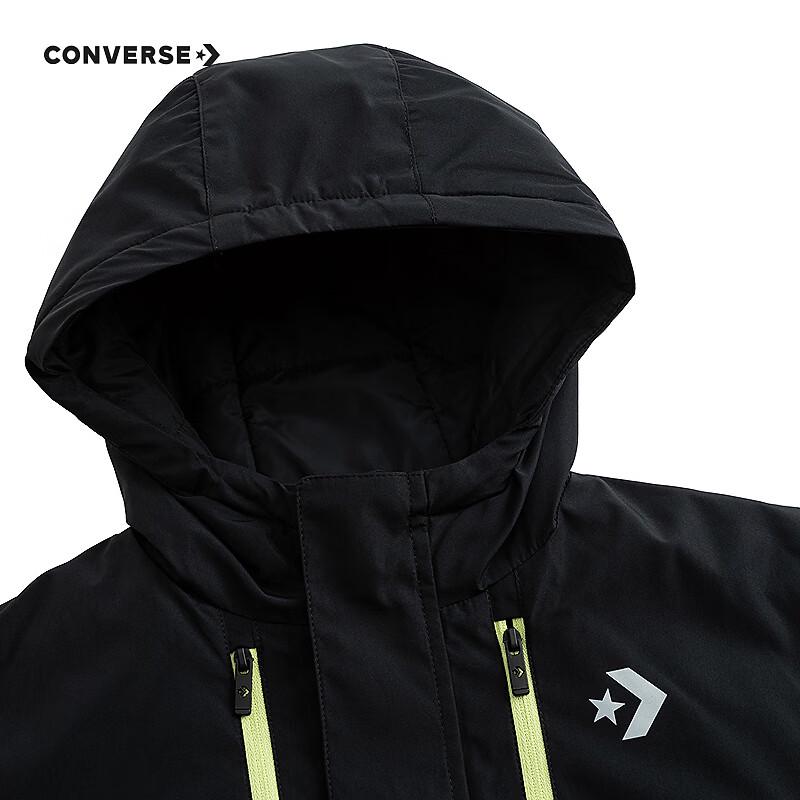 Converse Водонепроницаемая ветровка с капюшоном для молодежи