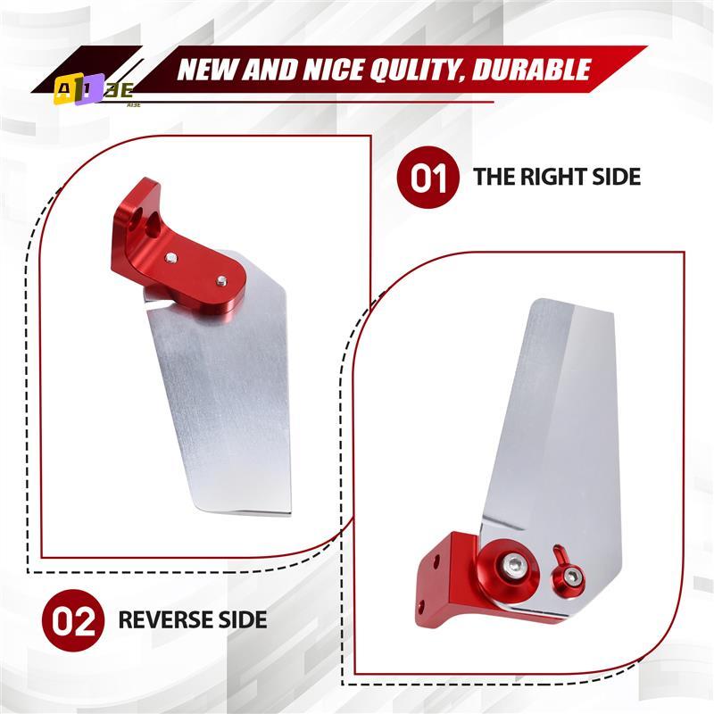A03E-Turn Fin 95Mm Length Adjustable Aluminum Turn F For RC Offshore Boats, Racing O Boats ,Remote Control Boats Parts