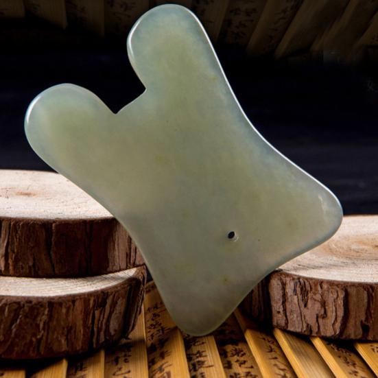 Искусственный нефритовый скребок для похудения Массажер для лица и тела Против морщин Уход за красотой