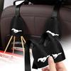 1/2pcs Leather Car Seat Back Hooks Portable Hanging Bag Rack For Mustang F10 Zapatillas Miniatura Gt Shelby 2005 2015 Mujer 2012 Kuga