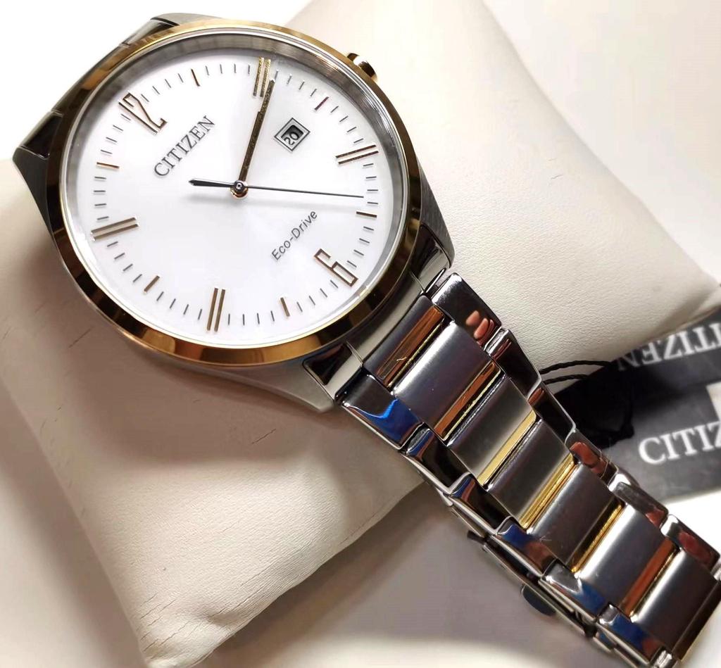 Citizen Eco-Drive Two-Tone Men’s Watch BM7354-85A