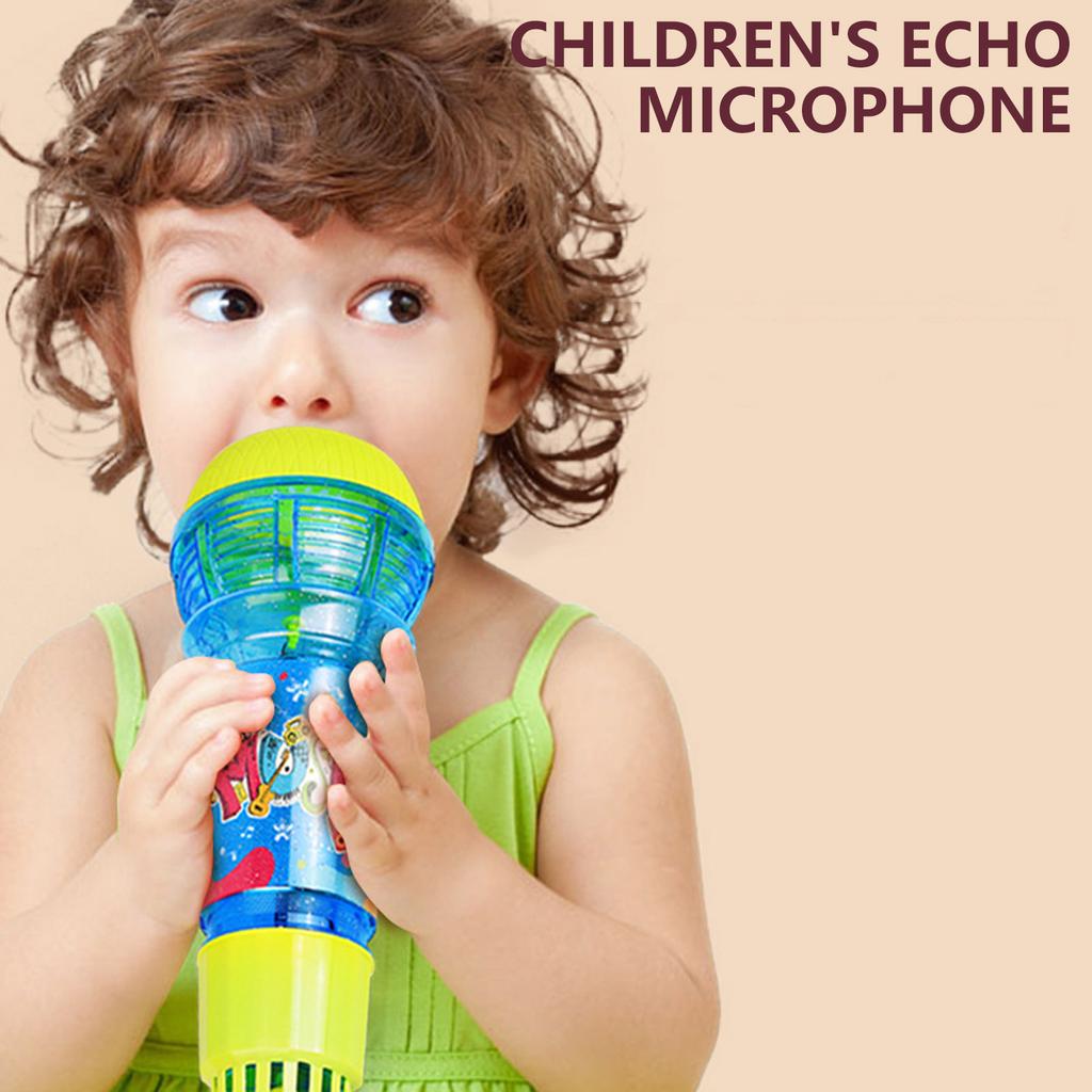 Kids Echo Microphone Toy Lightweight and Battery Free Magic Mic for Toddlers Perfect for Birthday Parties and Picnics