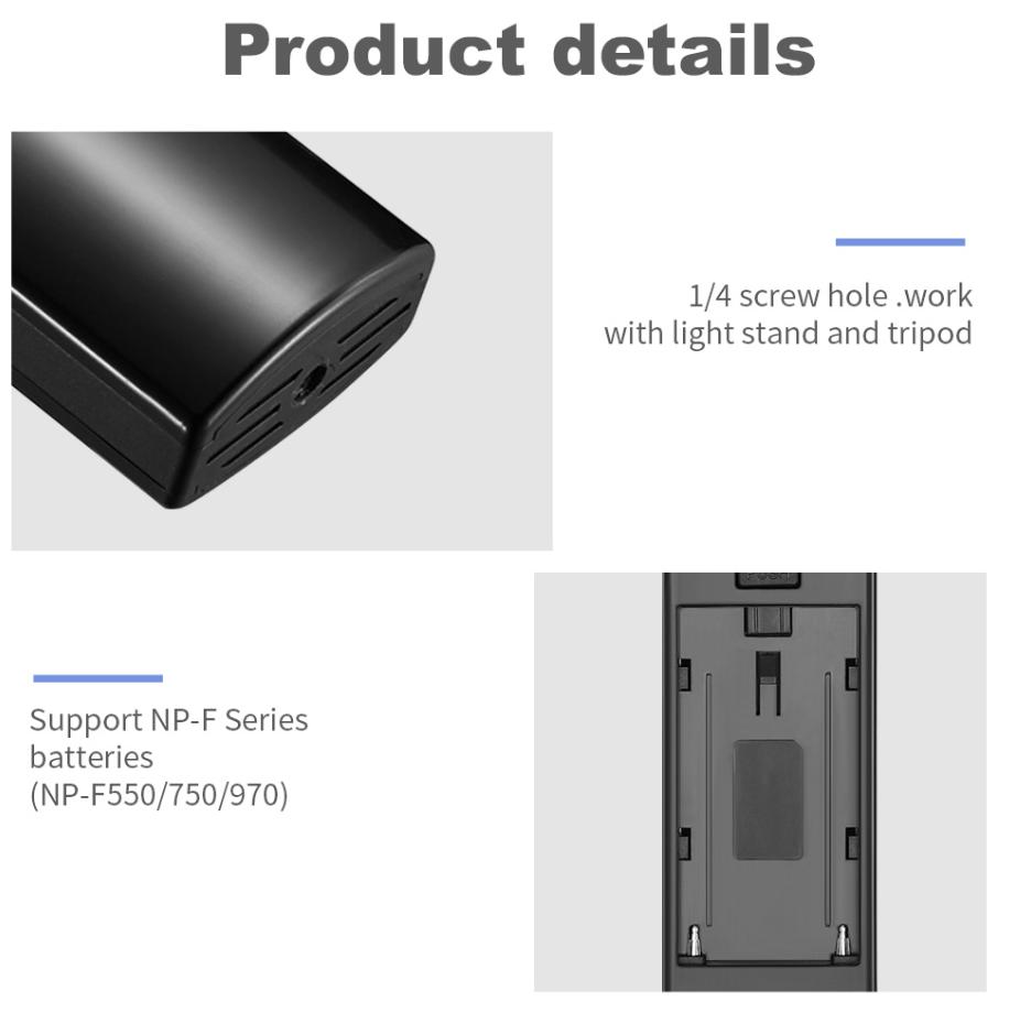 SOONPHO P20 Ручной светодиодный светильник RGB 2500K-8500K для видеосъемки, красочный светильник для ледяной палочки с батареей типа C для фотосъемки YouTube