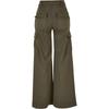 Urban Classics Womens/Ladies Twill High Waist Wide Leg Cargo Trousers