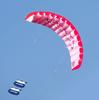 Развлечения на открытом воздухе Спорт Power Dual Line Stunt Parafoil Parachute Rainbow Sports Beach Kite для начинающих