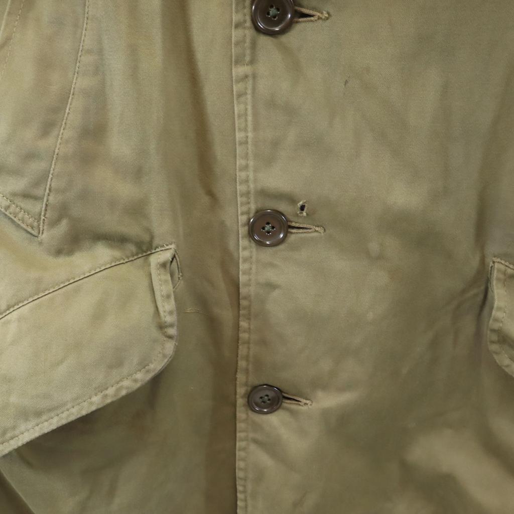 Vintage 40s 50s Crown Jump Spring Crane Civilian B-9 Type Flight Jacket Men's Used