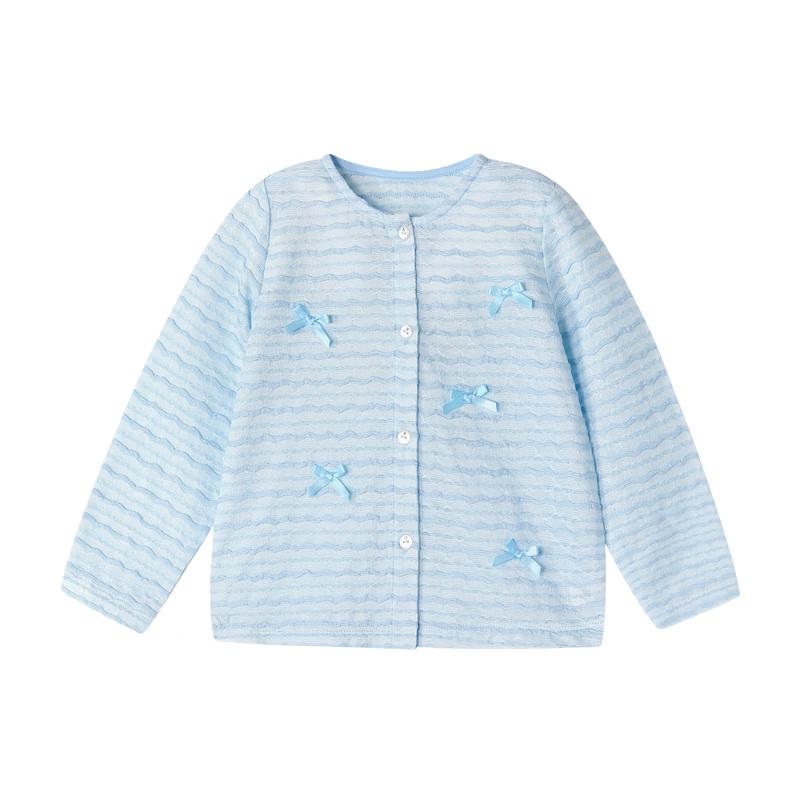 Deesha Girls' Long Sleeve Lace Cardigan