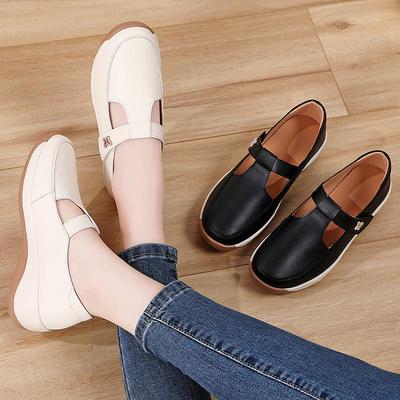 Женская модная обувь на толстой подошве с нескользящей подошвой, легкая и универсальная для мам, размеры 35-41