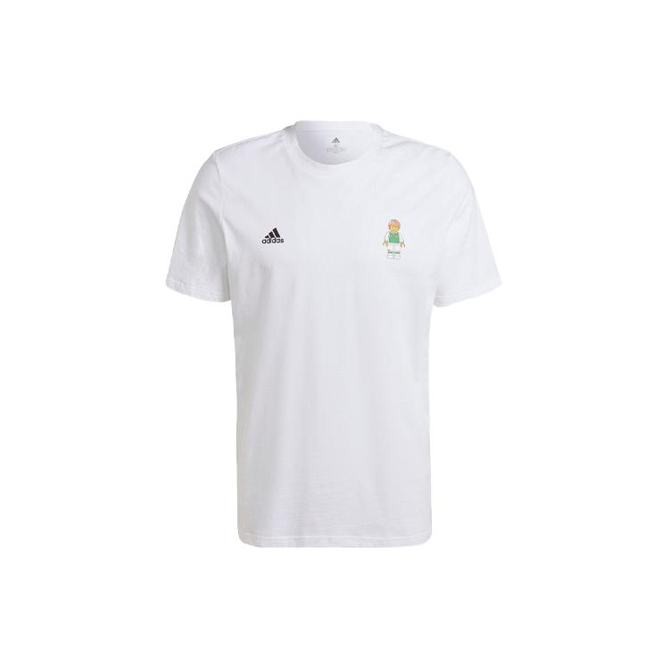 adidas X LEGO Футбольные майки Мужские Белые Средние Прямой крой HA0923-