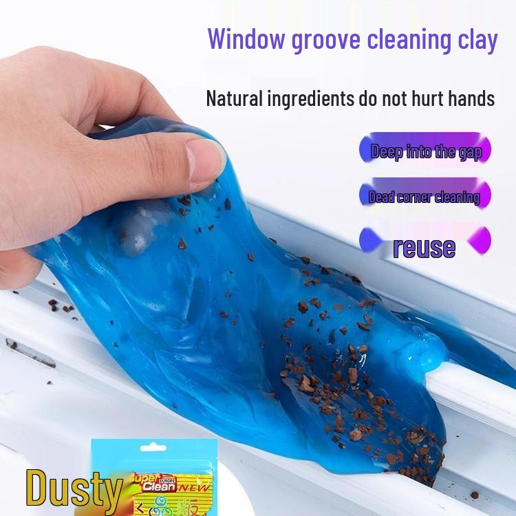 Многофункциональный гель для чистки салона автомобиля для щелей и удаления пыли