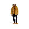 Timberland Теплая хлопковая куртка с меховым воротником, мужская куртка пшеничного цвета A2ETY-P47