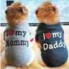 Pet Clothes  Dog Clothes  Spring and Autumn Thickened Fleece Jacket Shoulder-plugged Fleece Thermal Sweater