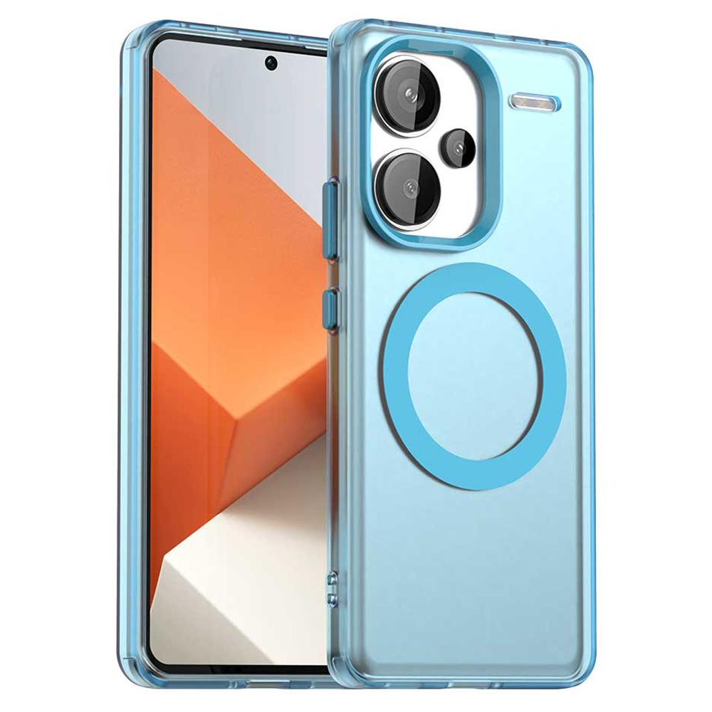 Чехол для Xiaomi Redmi Note 13 Pro+ 5G, совместимый с MagSafe, ПК+ТПУ+ПЭТ, противоударный чехол для телефона