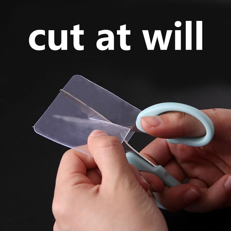 Супер прочная двухсторонняя клейкая нанолента прозрачные настенные наклейки водонепроницаемые бытовые товары клеи не оставляют следов 100 шт.