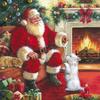 DIY 5D алмазная живопись Санта-Клаус мозаика Алмазная вышивка крестиком мультфильм Рождественский подарок ручная работа настенное искусство домашний декор