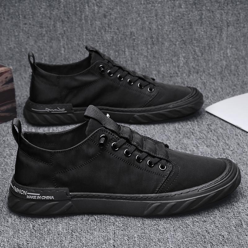 Тканевая обувь, мужской дезодорант с одной педалью, летний ледяной шелк для вождения, дышащая тонкая парусина, новый стиль