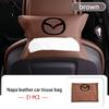 For Mazda Car Tissue Bag Seat Back Hanging Sun Visor Armrest Paper Towel Box 2 3 5 6 Axela Atenza Speed 6 CX3 CX4 CX5 CX7 CX8 FF2