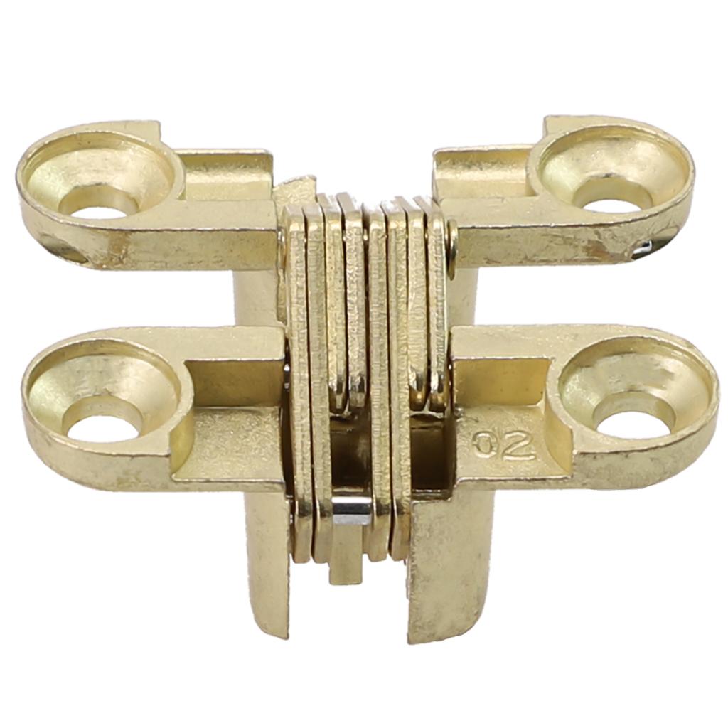 Петля невидимая из нержавеющей стали Петля для складной двери Петля крестообразная невидимая Мебельная фурнитура Аксессуары Петля для деревянной двери