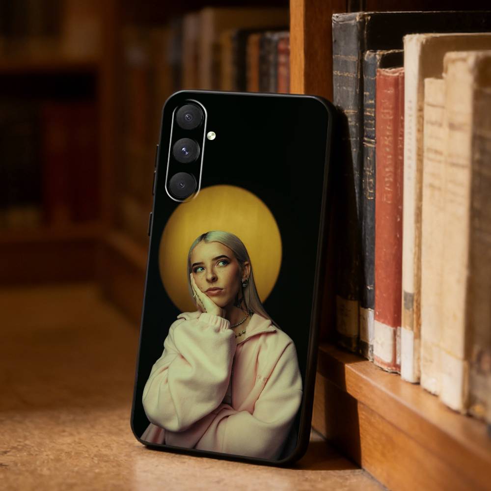Singer Young M-Miko Phone Case For Samsung S26,S25,S24,S23,S22,S21,Ultra,Plus,FE Black Soft Cover