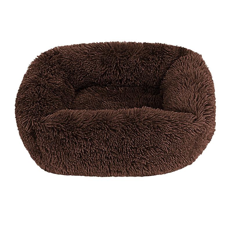 Кровать для домашних животных для собак Мягкий диван Пушистые аксессуары Корзина Корзины Большие Маленькие Большие Подушки Домашние животные Собаки Щенки Будка Подстилка Кровати Кошки