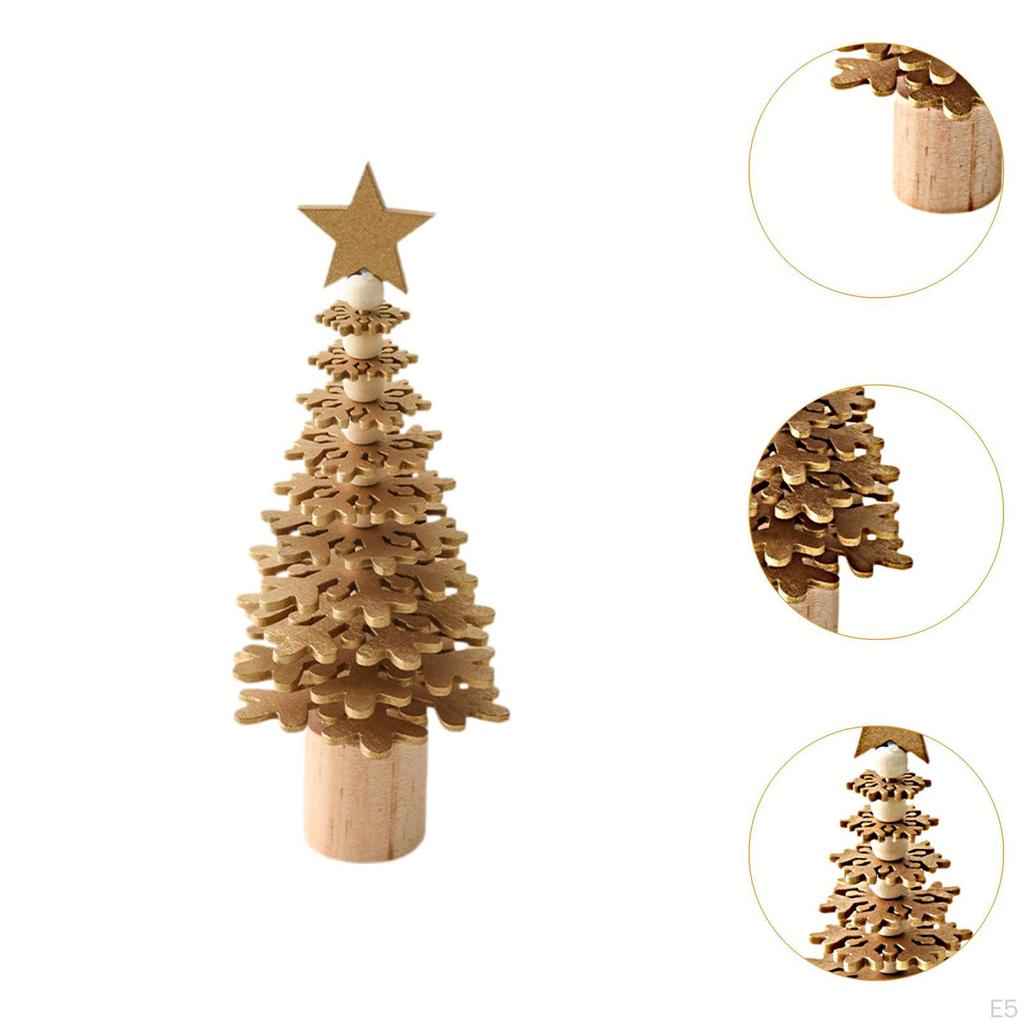 Tabletop Christmas Tree Ornament Small Decoration Table Top Xmas for